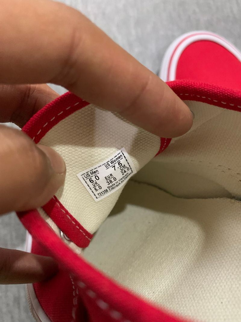 Vans Authentic OG Red Chilli, foto 7