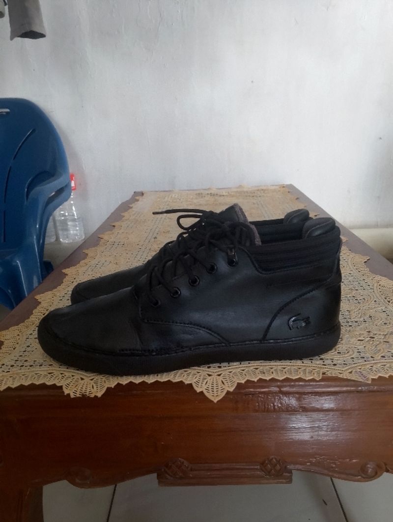 Sepatu second lacoste esparre winter size 44 original, foto 2