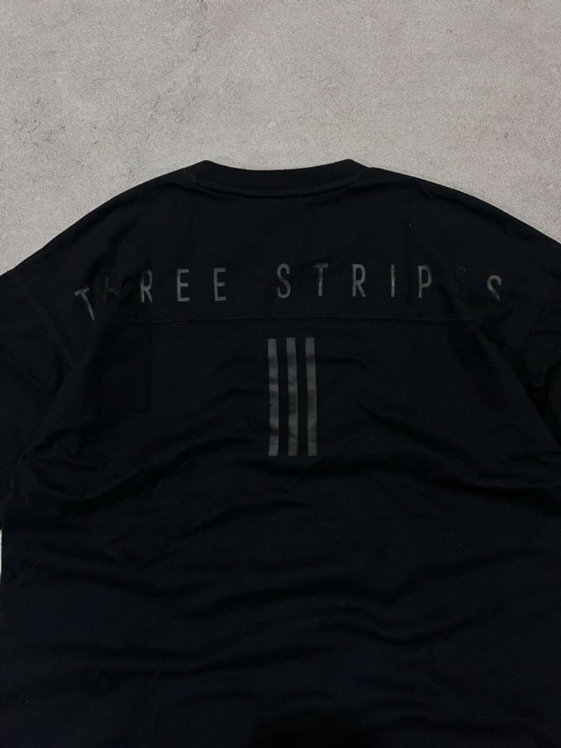 ADIDAS THREE STRIPE ORIGINAL BLACK ON BLACK, foto 5