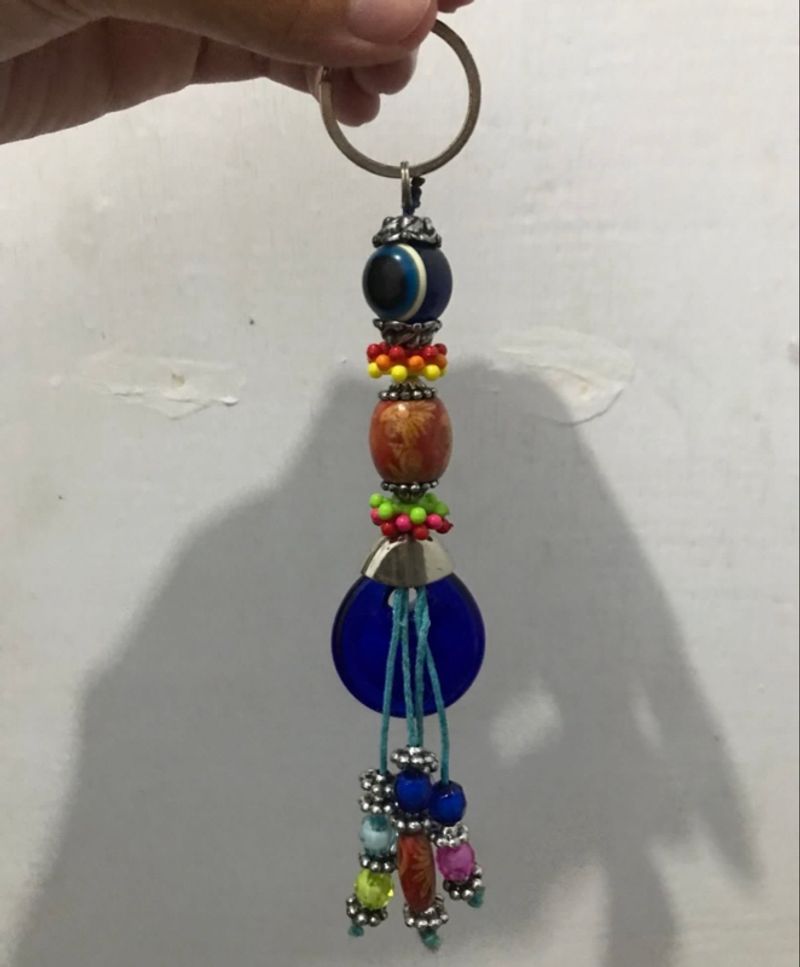 blue eye keychain, foto 3