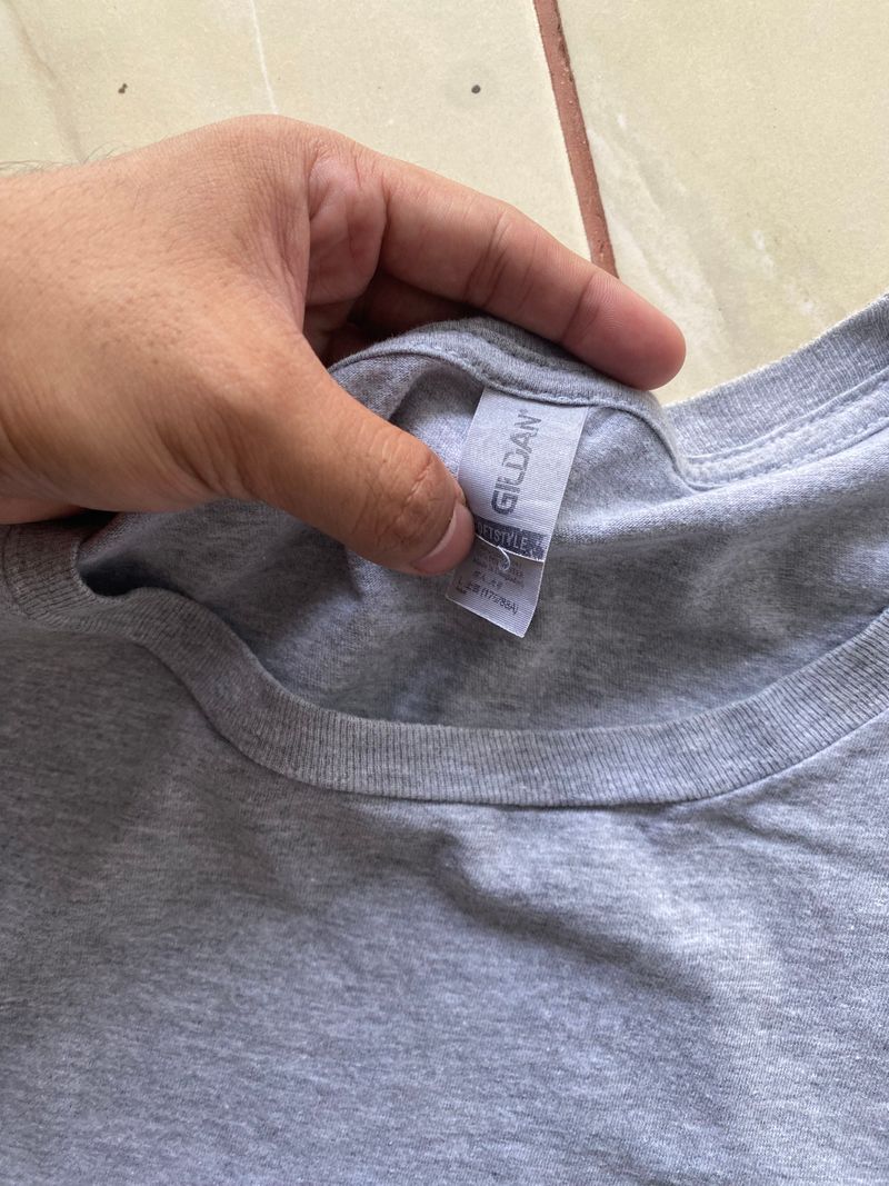 Gildan Gray Blank Tee, foto 2