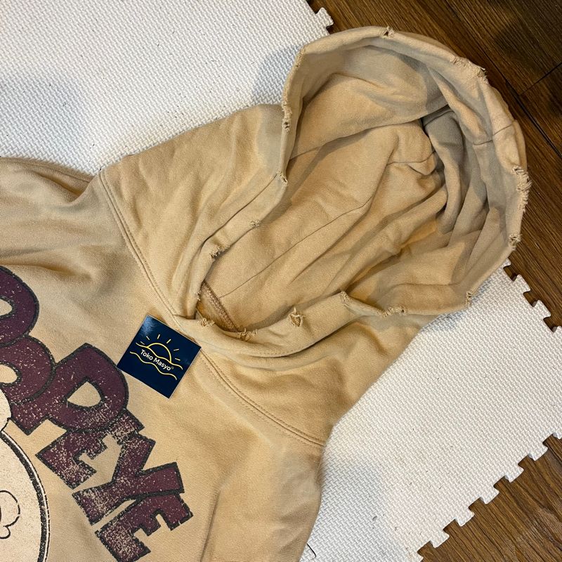 Popeye The Sailor Man Pull Over Hoodie Ripped Jacket, foto 5
