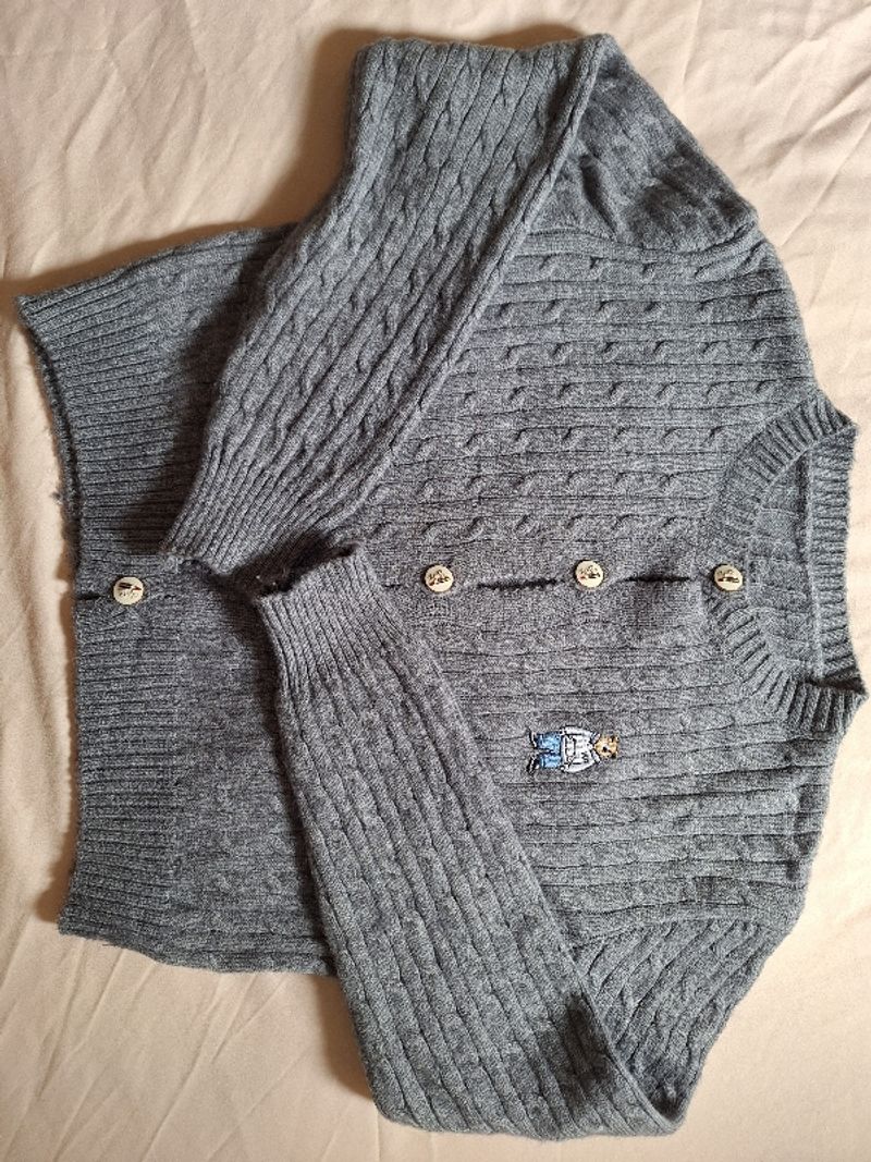 Cardigan Abu Beruang Crop, foto 4