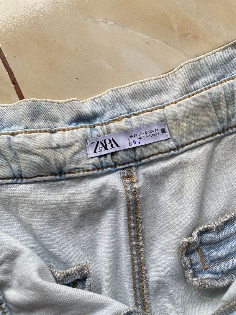 Zara Balloon Light Blue Jeans, foto 3