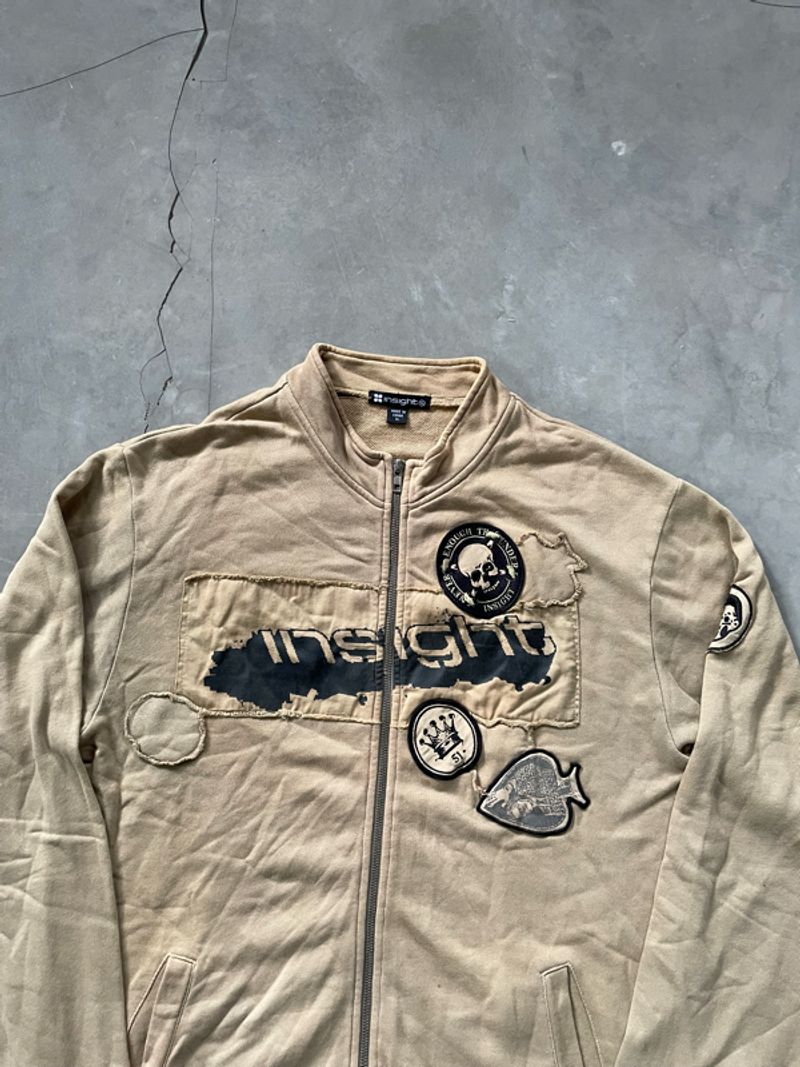 2000’s - Track Jacket /Tracktop Insight Skul Y2k Grunge, foto 3