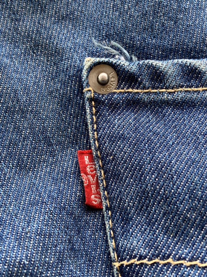 00’s Levis Engineered Blue Denim Pants, foto 8