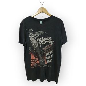 T-Shirt Vintage My Chemical Romance Band, tag Pacific, 2008