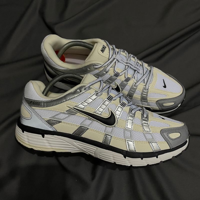 Nike Gorpcore Casual Sneakers Pria silver white, foto 2