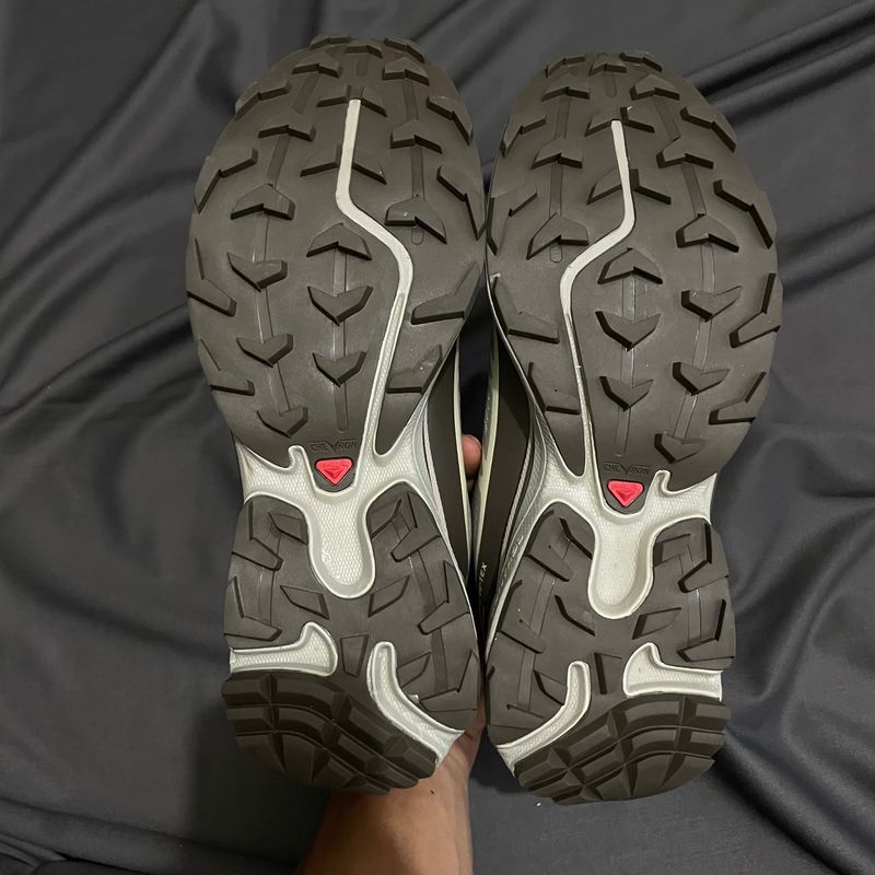 Salomon Gorpcore Casual Sneakers Pria tan black, foto 7