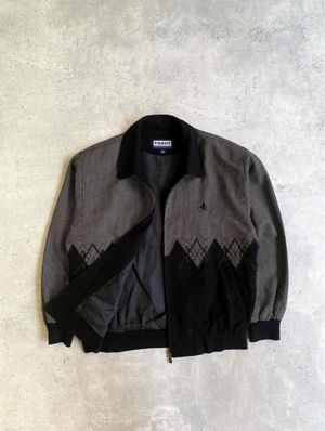 Trady Tartan Motif Woll Work