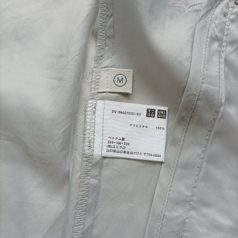 Uniqlo running windbreaker size M H142, foto 5