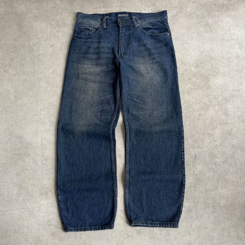 Gresscover Denim longpants washed blue jeans, Regular Straig, foto 4