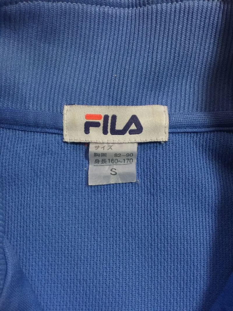 Vintage 90s "Fila" Halfzip Tracktop Jacket, foto 4