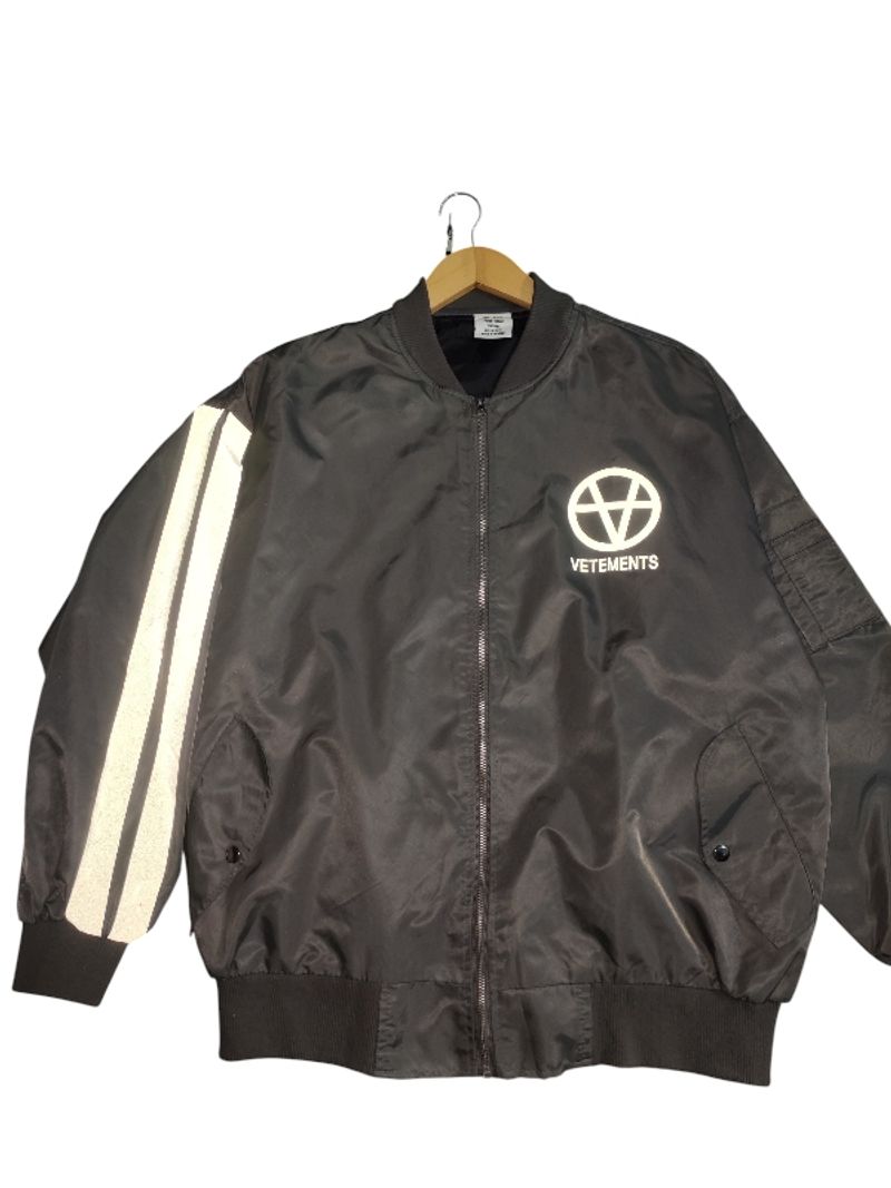 Vetements Bomber Jacket Reflective Like New, foto 4