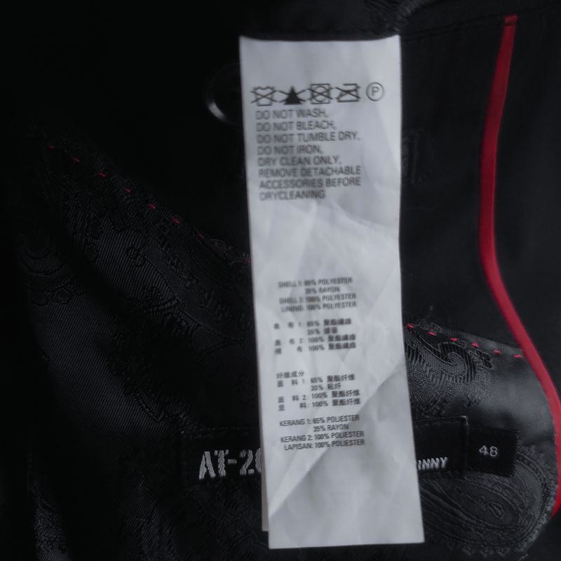 Casual Suit Pria black gray, foto 4