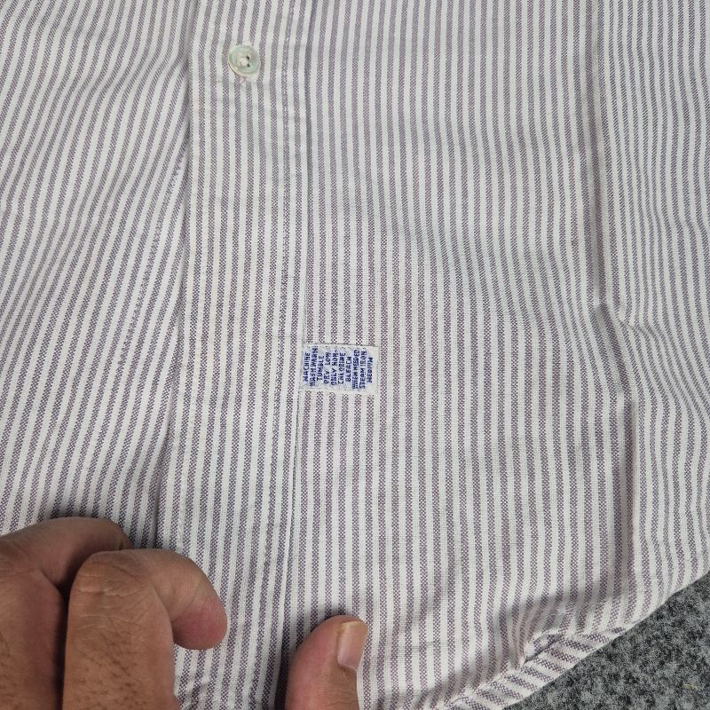 Kemeja polo garis garis, foto 2