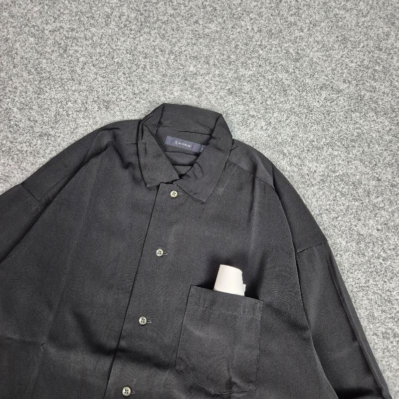 Grage blue open collar shirts, foto 2