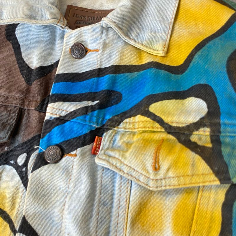 Denim Jacket Painting, foto 6