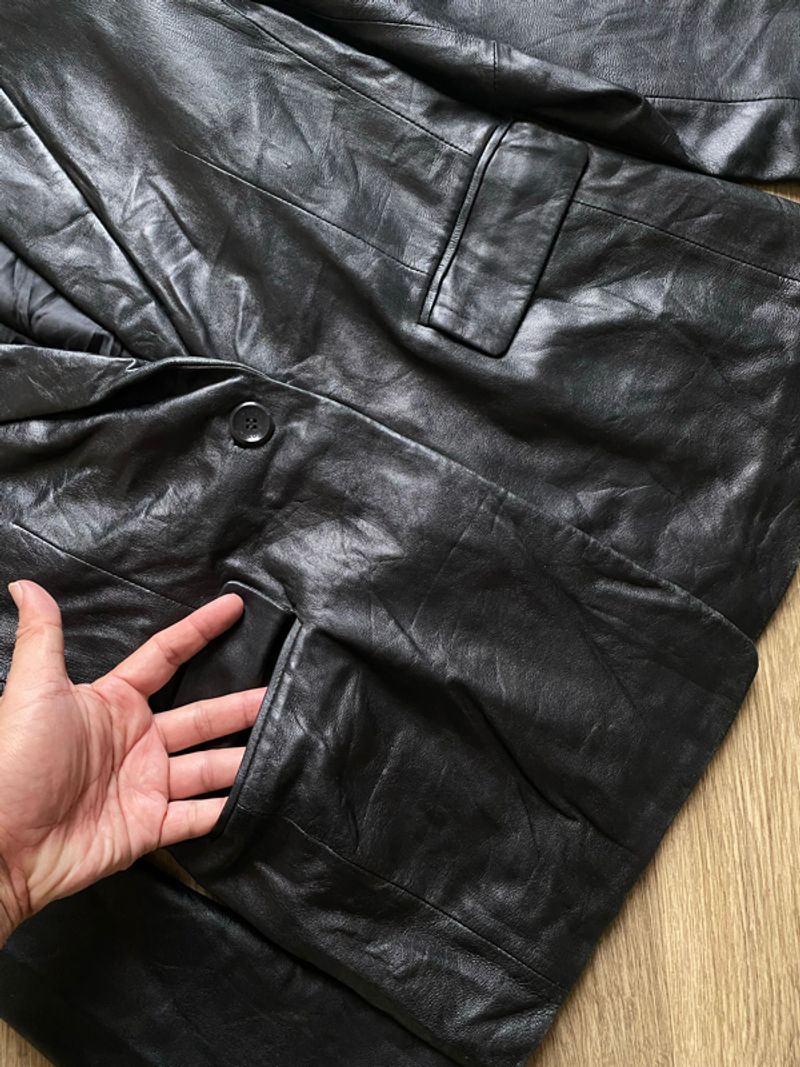 NOTON JAS BLAZER  LEATHER | BLAZER | OUTER, foto 4