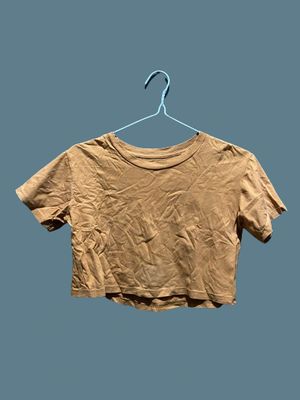 Minimalist Crop top Wanita multicolor