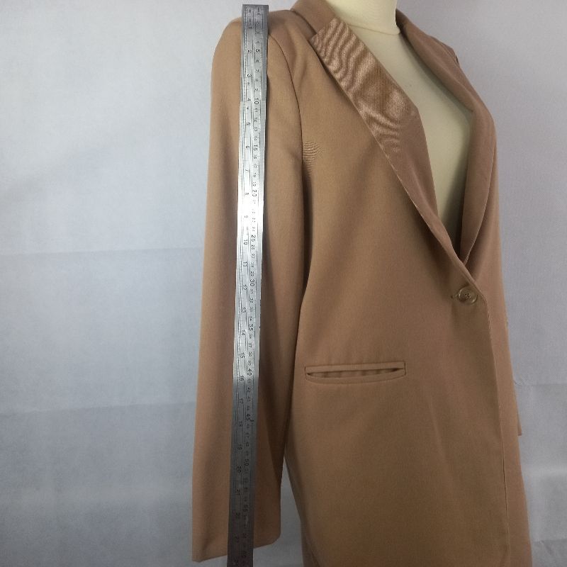 Coco - Blazer Plain Light Brown, foto 2