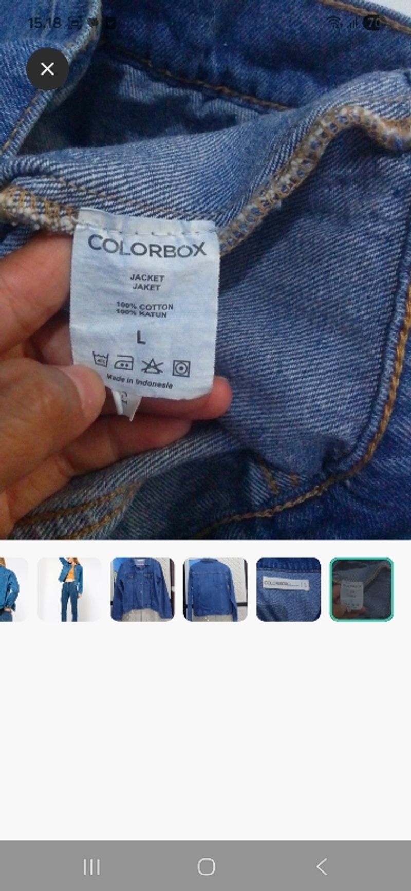 Colorbox jacket jeans, foto 7