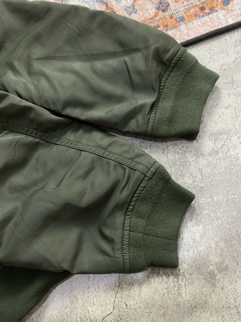 BOMBER UNIQLO MILITARY ARMY, foto 5