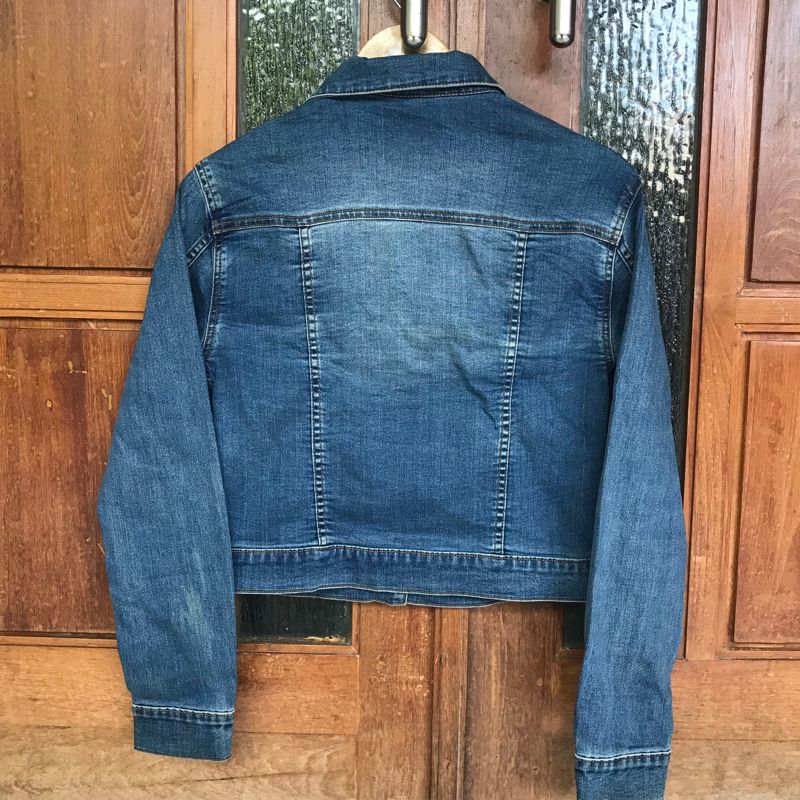 UNIQLO Crop Type 3 Denim Jacket, foto 2