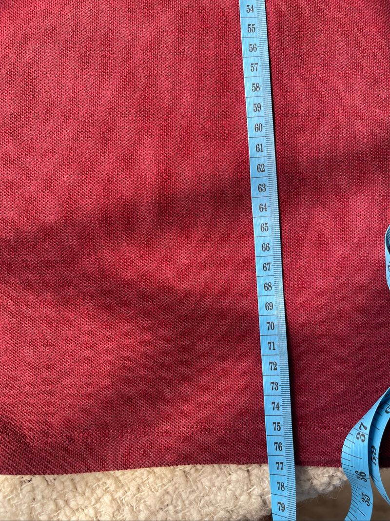Polo Ralph Lauren Polo Shirt Maroon XXL Original, foto 3