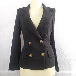 Gallery with Joli - Blazer Plain Black