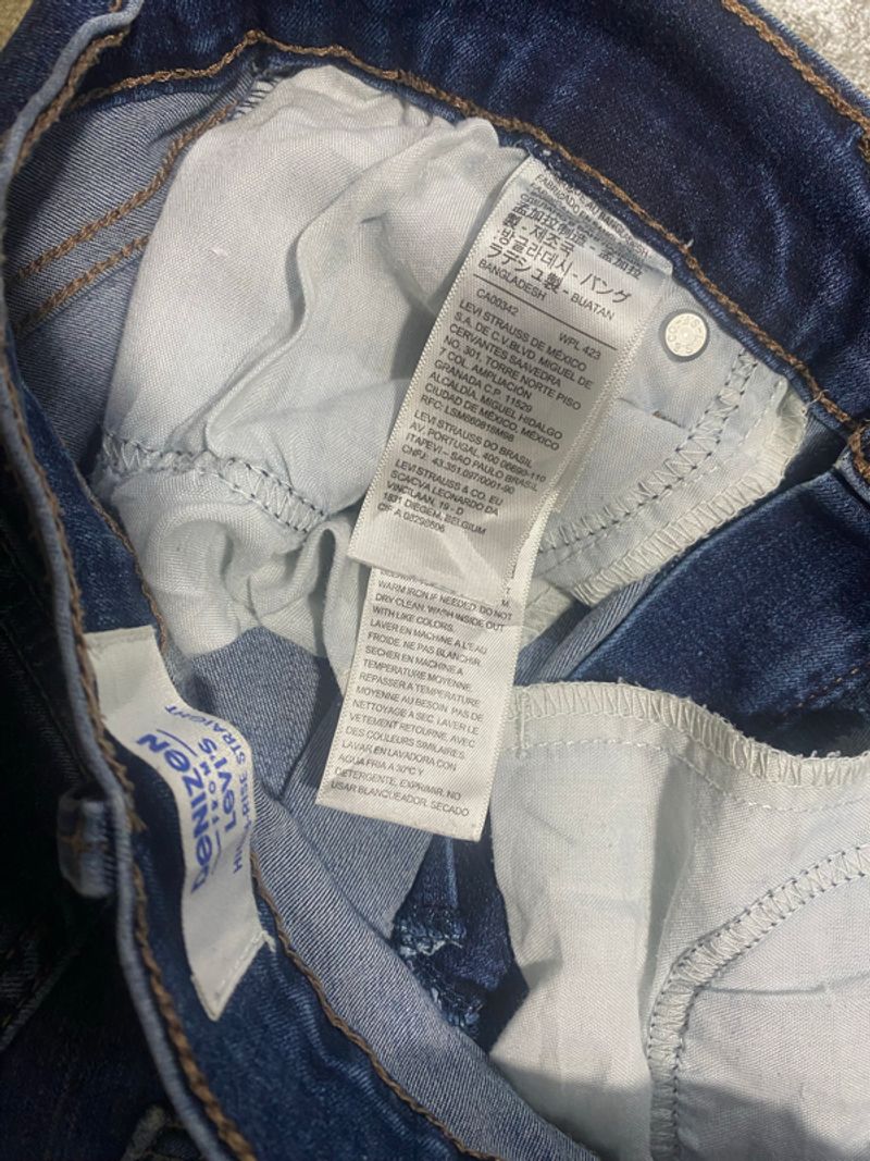 Levis Denizen High Rise Straight Jeans, foto 7