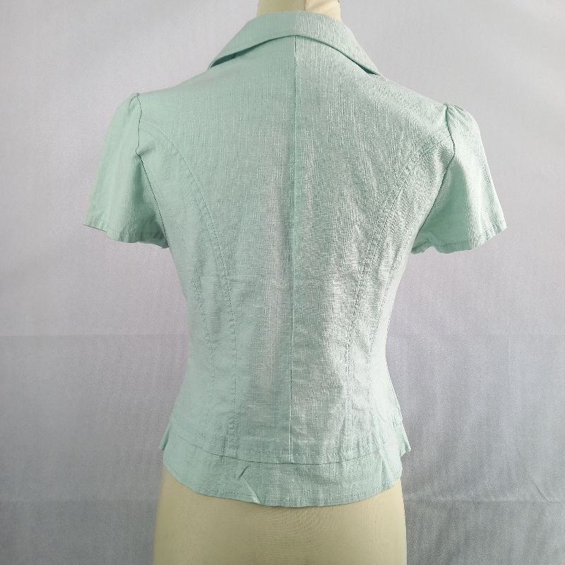 JNB Just New Begin - Blazer Plain Turquoise Blue, foto 4
