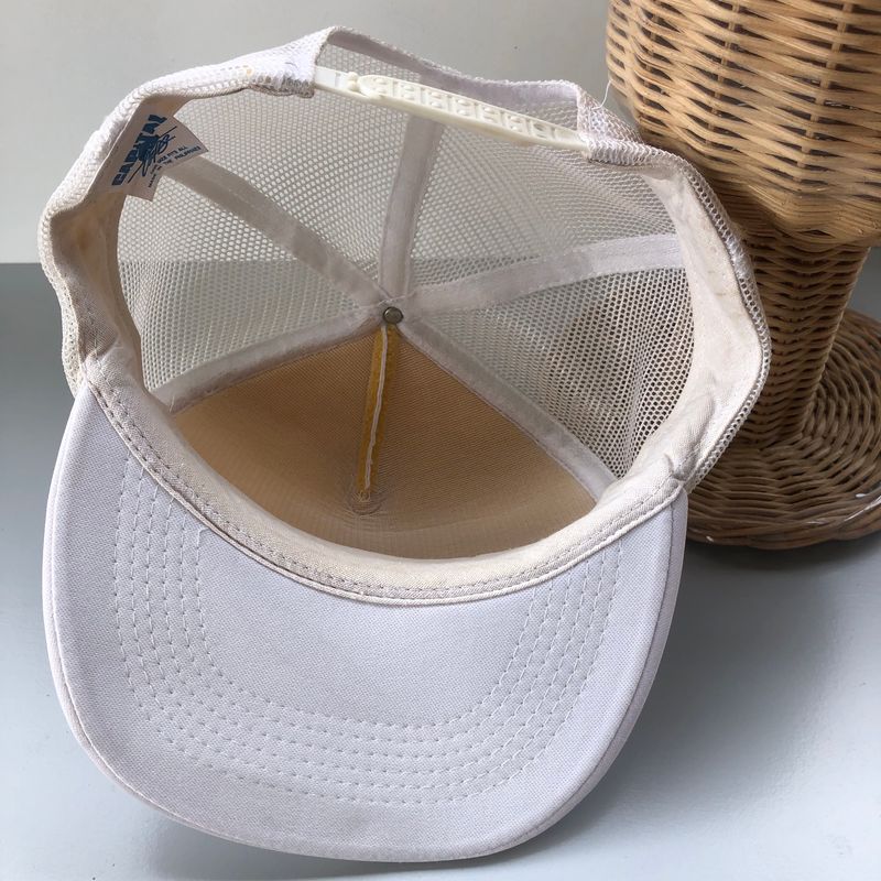 Vintage Hat Pria white, foto 6