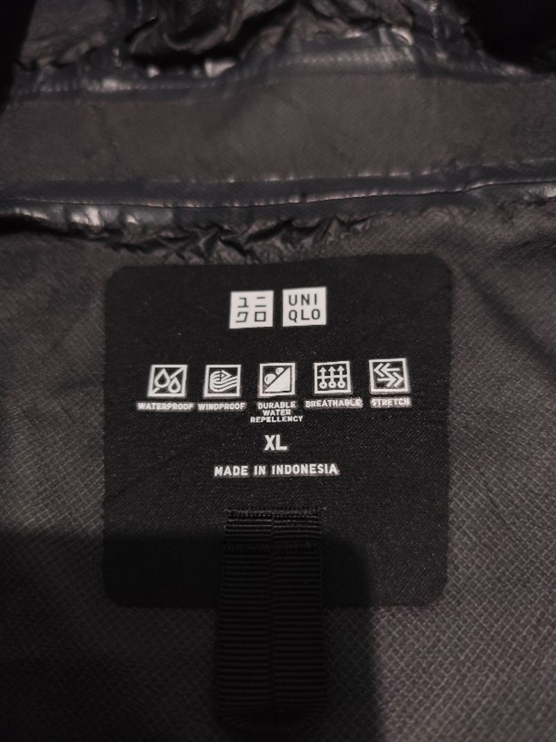 JACKET UNIQLO BLOCKTECH BLACK, foto 2