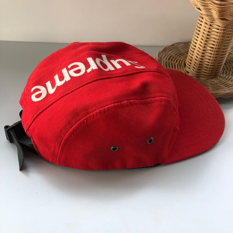 Supreme Streetwear Hat Pria red, foto 3