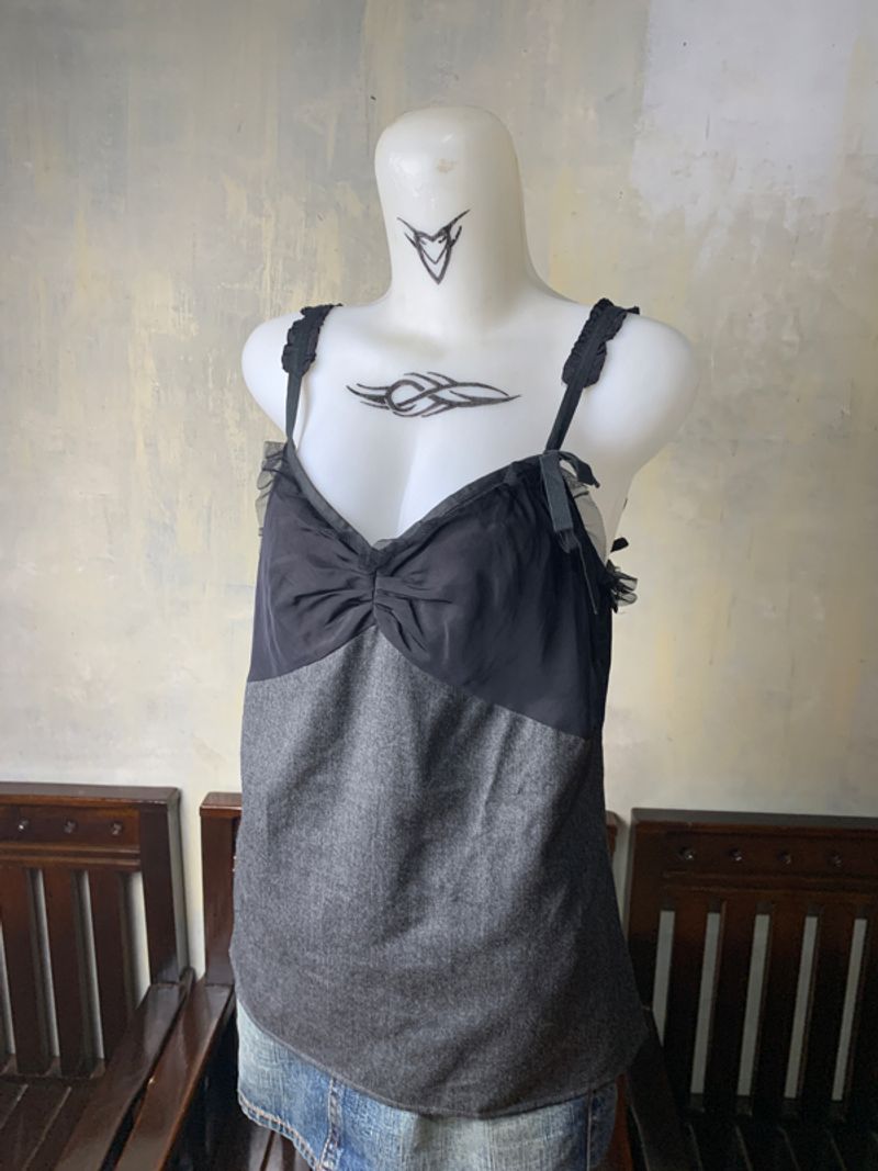 Miu Miu Ribbon Cami Top (M), foto 2