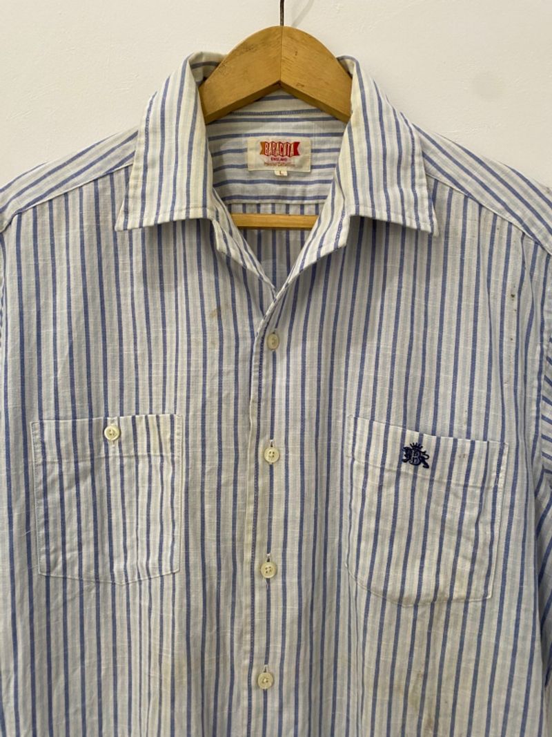Kemeja baracuta open collar shirt, foto 2