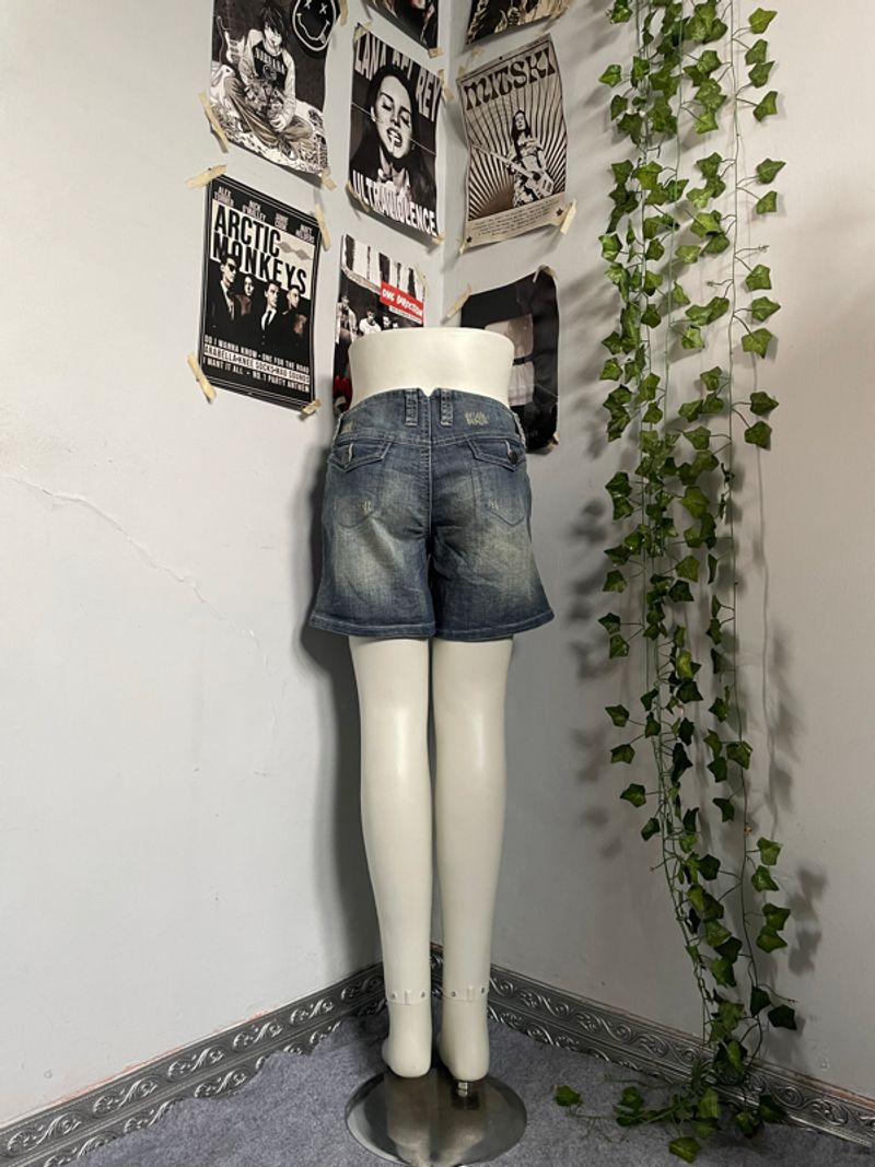 celana jeans short-hotpants-denim, foto 4