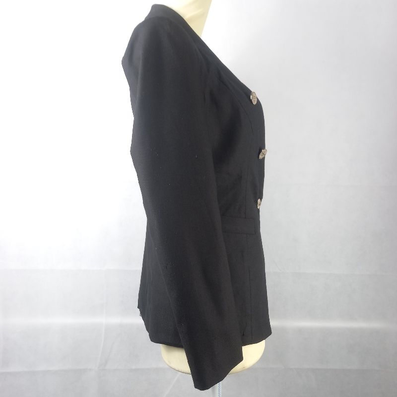 2ME - Blazer Plain Black Inner Suit Light Brown, foto 3