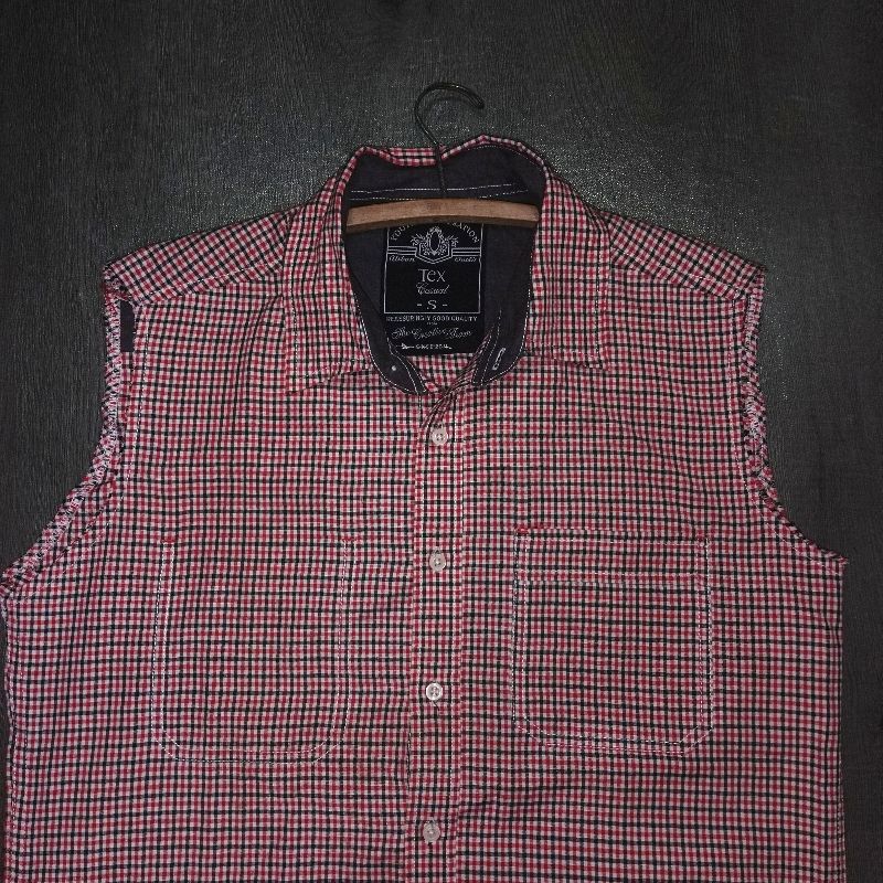 Vest Flannel Y2k, foto 2