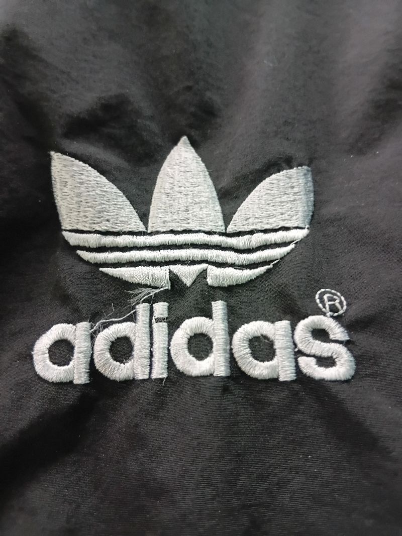 Adidas vintage puffer big logo size jumbo, foto 4