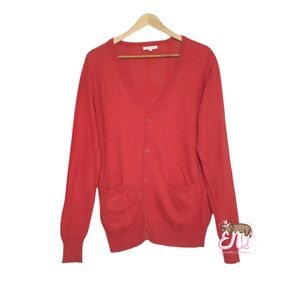 Japanese brand Vintage Streetwear Cardigan Pria red
