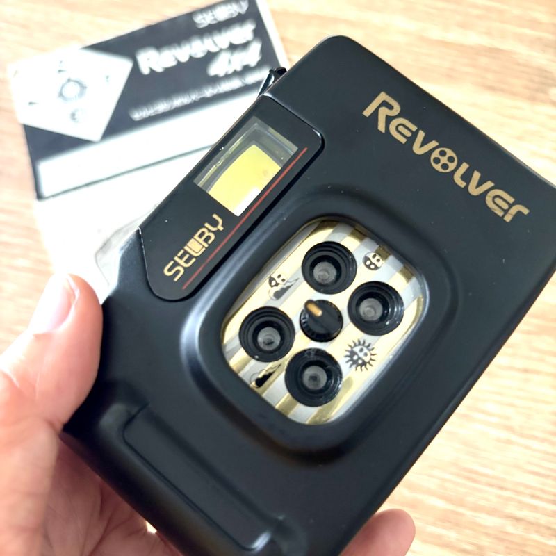 Selby revolver 4x4 analog camera, foto 5