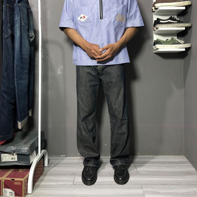 CALVIN KLEIN STRAIGHT FIT DEEP INDIGO JEANS, foto 6