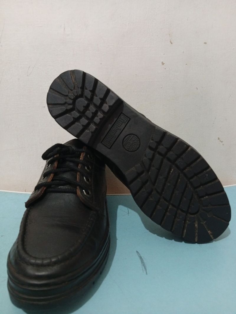 Timberland black leather low boots, foto 4