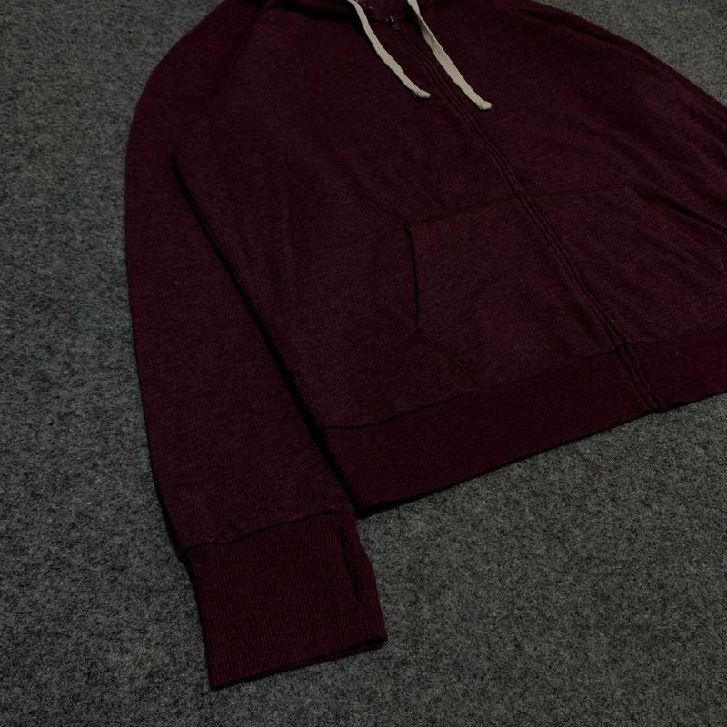 Hoodie Ziper SC Basic Maroon - XL XXL, foto 3