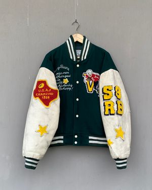 Vintage 90’s Sudbury Oklahoma City Letterman Varsity Jacket