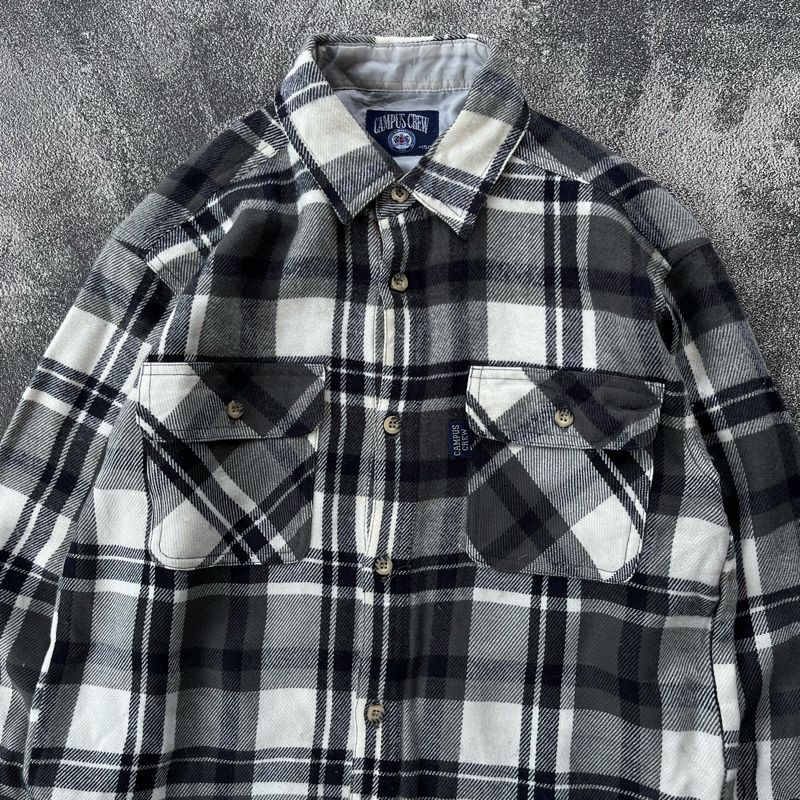 Campus Crew Flannel Shirt, foto 2