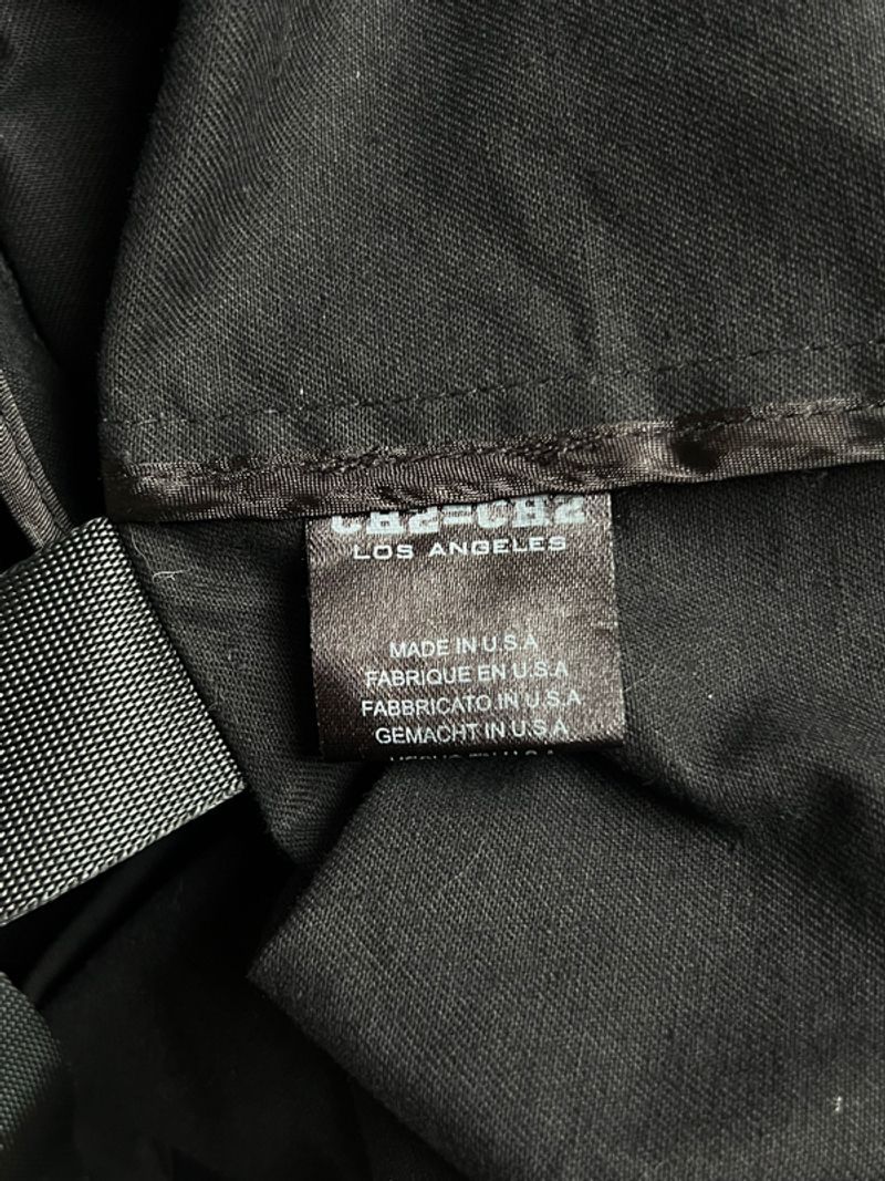 CH2=CH2 Los Angeles Black Hoodie Jacket, foto 9