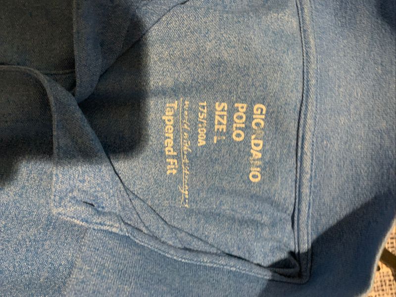 Giordano shirt biru, foto 3